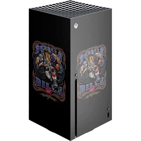 Liquid Blue NFL Buffalo Bills Running Back Xbox Series X Console Skin