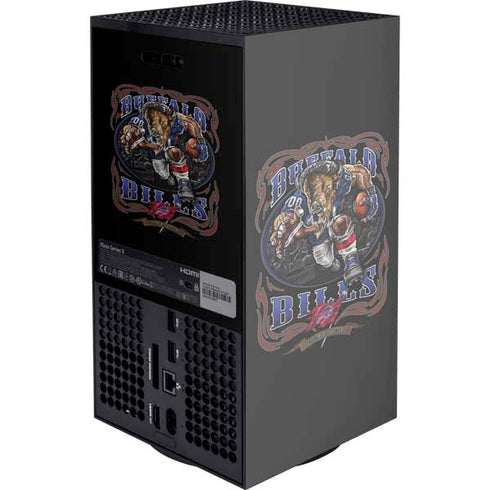 Liquid Blue NFL Buffalo Bills Running Back Xbox Series X Console Skin