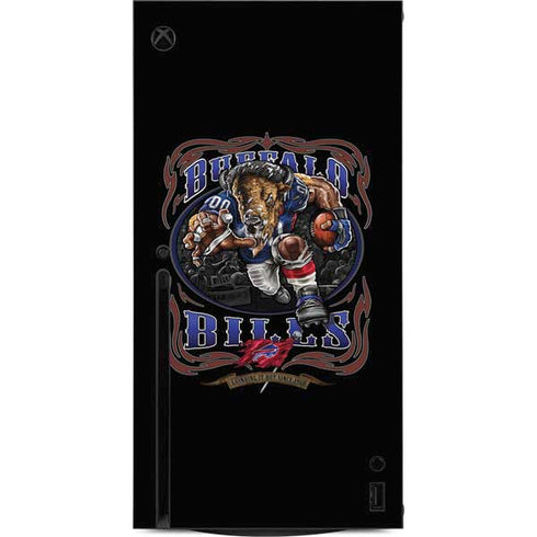 Liquid Blue NFL Buffalo Bills Running Back Xbox Series X Console Skin