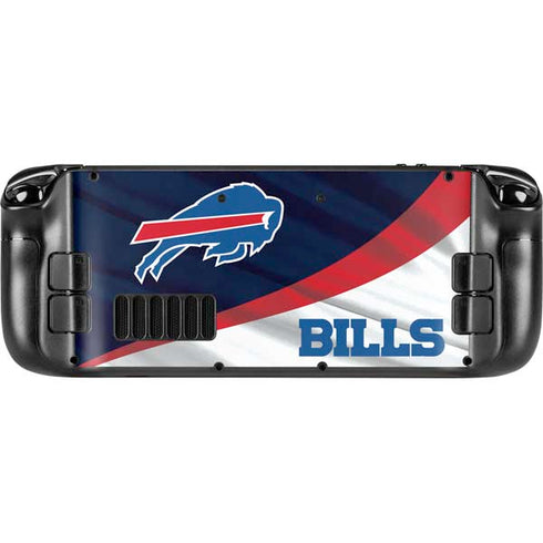 NFL Buffalo Bills Steam Deck Handheld Gaming Computer Skin