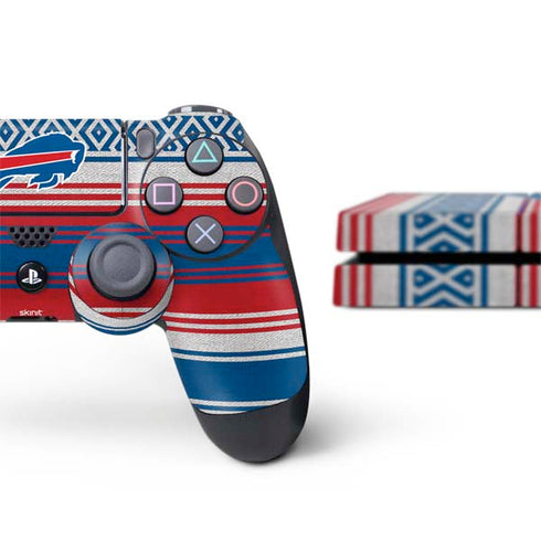 NFL Buffalo Bills Trailblazer PS4 Console and Controller Bundle Skin