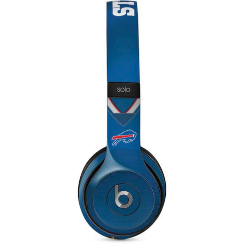 NFL Buffalo Bills Team Jersey Beats Solo 2 Wired Skin