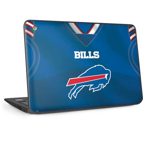 NFL Buffalo Bills Team Jersey HP Chromebook Skin