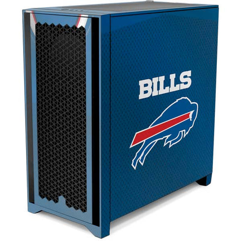 NFL Buffalo Bills Team Jersey Corsair 4000D Tempered Glass Mid-Tower ATX Case Skin