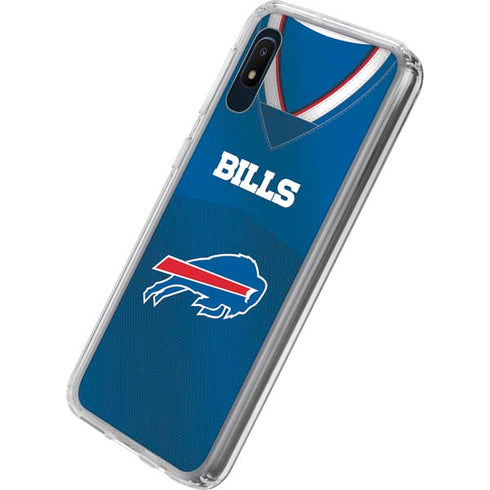 NFL Buffalo Bills Team Jersey Galaxy A10e Clear Case