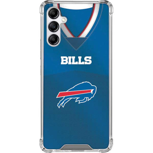 NFL Buffalo Bills Team Jersey Galaxy A14 5G Clear Case