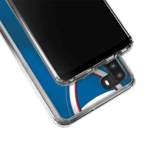 NFL Buffalo Bills Team Jersey Galaxy A21 Clear Case