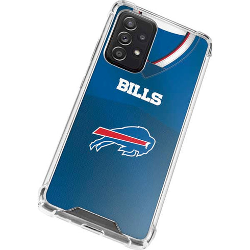 NFL Buffalo Bills Team Jersey Galaxy A52 5G Clear Case