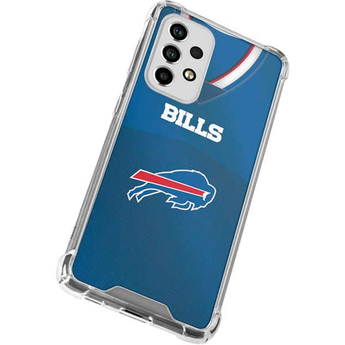 NFL Buffalo Bills Team Jersey Galaxy A53 5G Clear Case