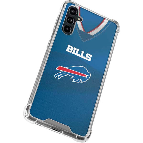 NFL Buffalo Bills Team Jersey Galaxy A54 5G Clear Case