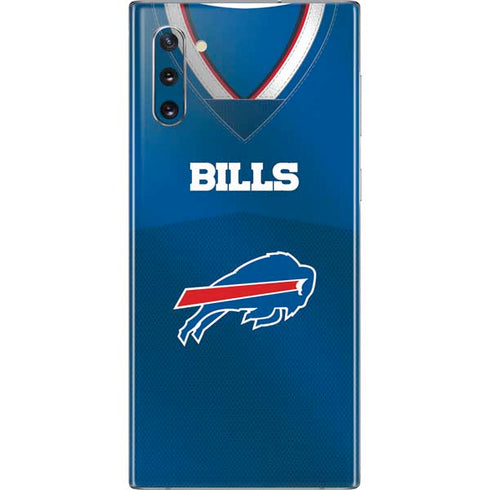 NFL Buffalo Bills Team Jersey Galaxy Note 10 Skin