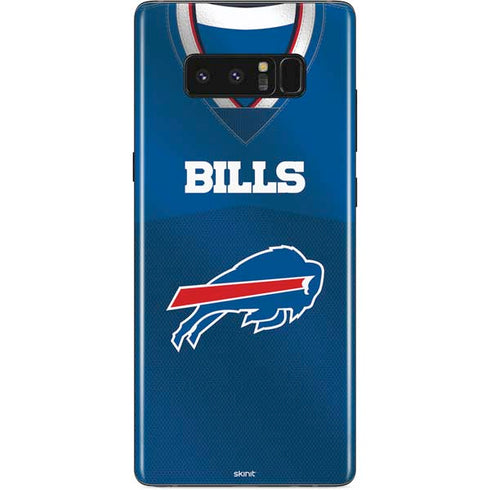 NFL Buffalo Bills Team Jersey Galaxy Note 8 Skin