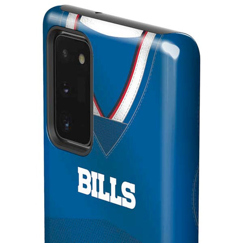 NFL Buffalo Bills Team Jersey Galaxy Note20 5G Pro Case