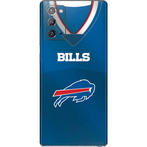 NFL Buffalo Bills Team Jersey Galaxy Note20 5G Skin