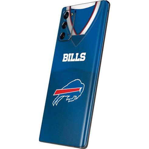 NFL Buffalo Bills Team Jersey Galaxy Note20 5G Skin