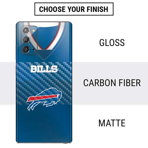 NFL Buffalo Bills Team Jersey Galaxy Note20 5G Skin