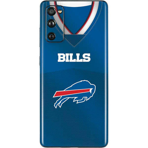 NFL Buffalo Bills Team Jersey Galaxy S20 Fan Edition Skin