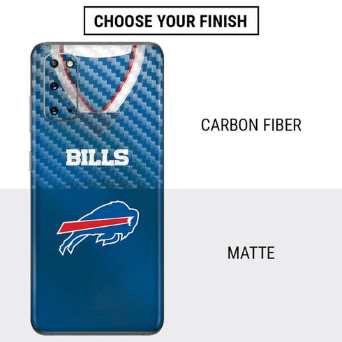 NFL Buffalo Bills Team Jersey Galaxy S20 Skin