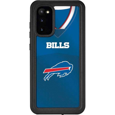 NFL Buffalo Bills Team Jersey Galaxy S20 Waterproof Case