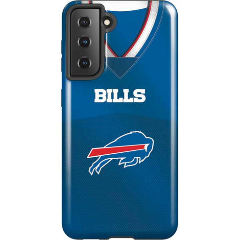 NFL Buffalo Bills Team Jersey Galaxy S21 5G Pro Case