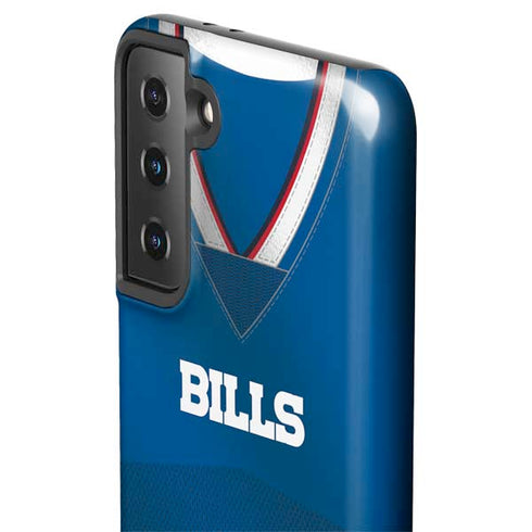 NFL Buffalo Bills Team Jersey Galaxy S21 FE Pro Case
