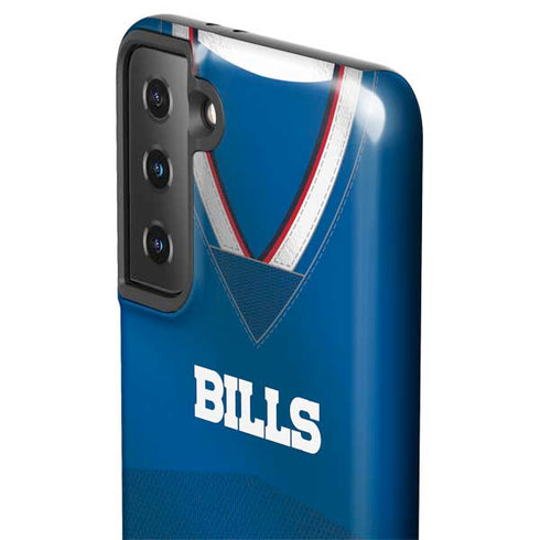 NFL Buffalo Bills Team Jersey Galaxy S21 Plus 5G Pro Case