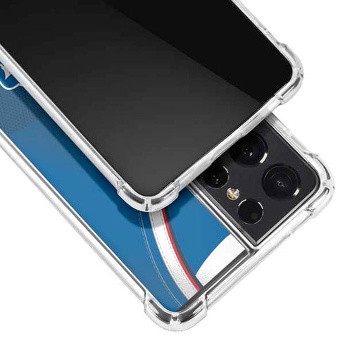 NFL Buffalo Bills Team Jersey Galaxy S21 Ultra 5G Clear Case