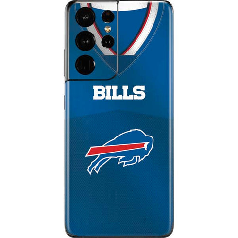 NFL Buffalo Bills Team Jersey Galaxy S21 Ultra 5G Skin