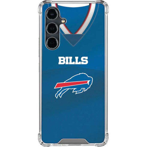 NFL Buffalo Bills Team Jersey Galaxy S23 FE Clear Case
