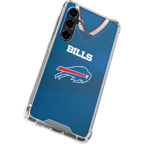 NFL Buffalo Bills Team Jersey Galaxy S23 FE Clear Case