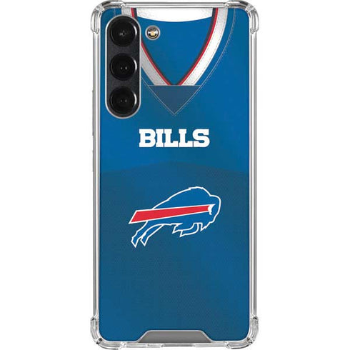 NFL Buffalo Bills Team Jersey Galaxy S23 Plus Clear Case