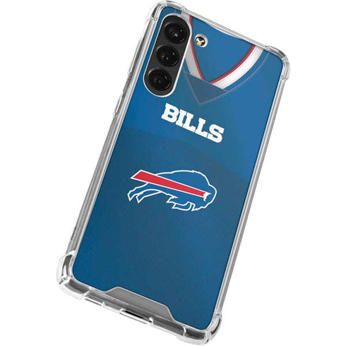 NFL Buffalo Bills Team Jersey Galaxy S23 Plus Clear Case