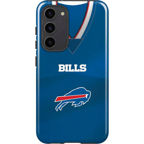 NFL Buffalo Bills Team Jersey Galaxy S23 Plus Pro Case