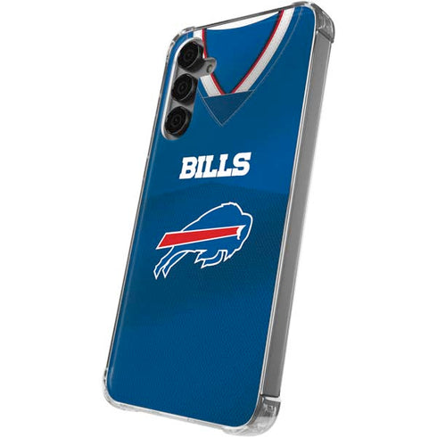 NFL Buffalo Bills Team Jersey Galaxy S24 Plus Clear Case