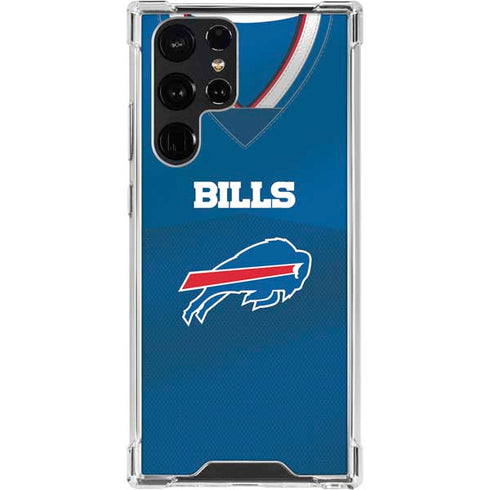 NFL Buffalo Bills Team Jersey Galaxy S24 Ultra Clear Case