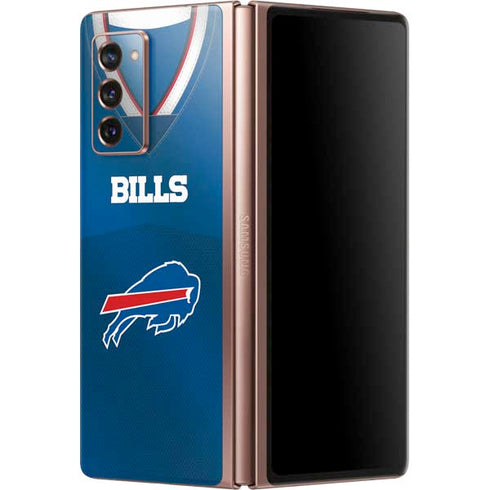 NFL Buffalo Bills Team Jersey Galaxy Z Fold2 5G Skin