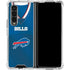 NFL Buffalo Bills Team Jersey Galaxy Z Fold4 5G Clear Case