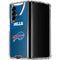 NFL Buffalo Bills Team Jersey Galaxy Z Fold4 5G Clear Case
