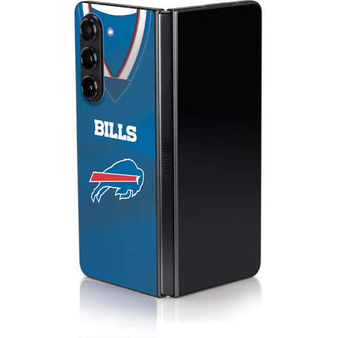 NFL Buffalo Bills Team Jersey Galaxy Z Fold5 5G Skin