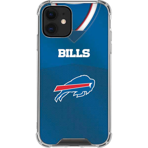 NFL Buffalo Bills Team Jersey iPhone 12 Clear Case