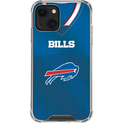 NFL Buffalo Bills Team Jersey iPhone 13 Clear Case