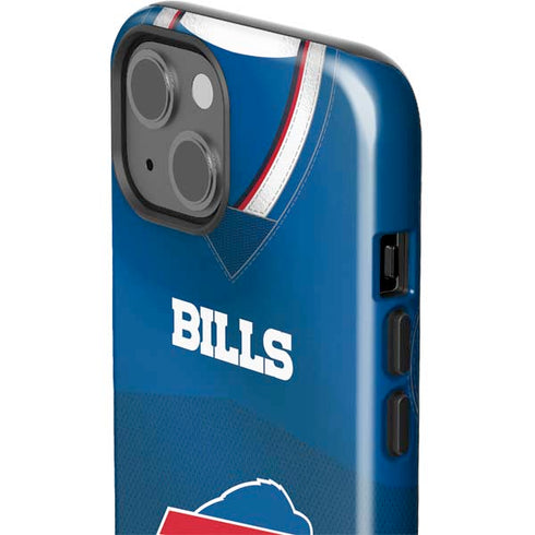NFL Buffalo Bills Team Jersey iPhone 15 Plus Impact Case