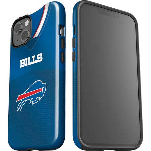 NFL Buffalo Bills Team Jersey iPhone 15 Plus Impact Case
