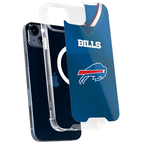 NFL Buffalo Bills Team Jersey iPhone 15 Plus MagSafe Case