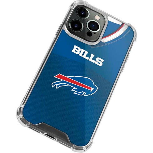 NFL Buffalo Bills Team Jersey iPhone 14 Pro Clear Case