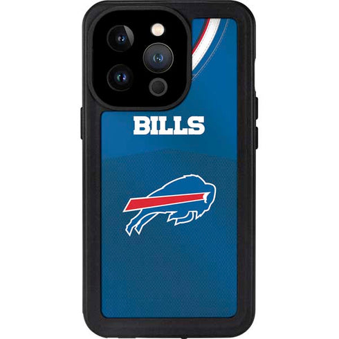 NFL Buffalo Bills Team Jersey iPhone 14 Pro Waterproof Case
