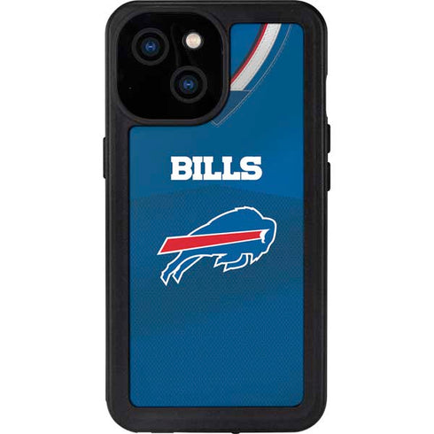 NFL Buffalo Bills Team Jersey iPhone 15 Waterproof Case