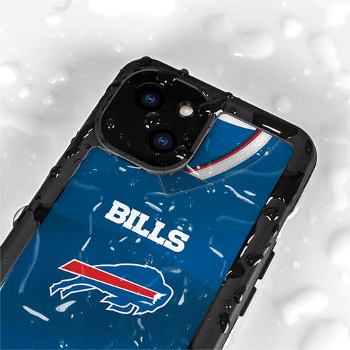 NFL Buffalo Bills Team Jersey iPhone 15 Waterproof Case