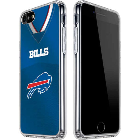 NFL Buffalo Bills Team Jersey iPhone SE (2nd & 3rd Gen) Clear Case