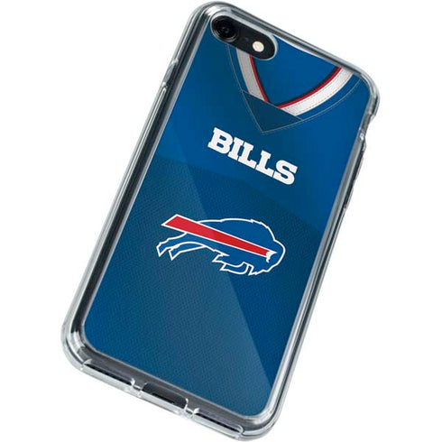 NFL Buffalo Bills Team Jersey iPhone SE (2nd & 3rd Gen) Clear Case
